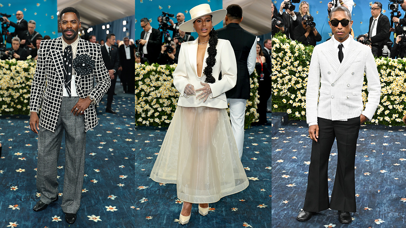 Colman Domingo, Kerry Washington and Pharrell Williams