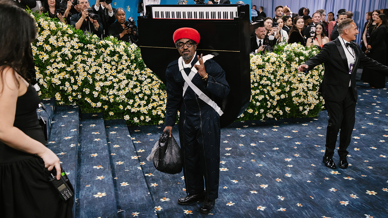 André 3000 at The 2025 Met Gala Celebrating "Superfine: Tailoring Black Style" held at The Metropolitan Museum of Art on May 05, 2025 in New York, New York.