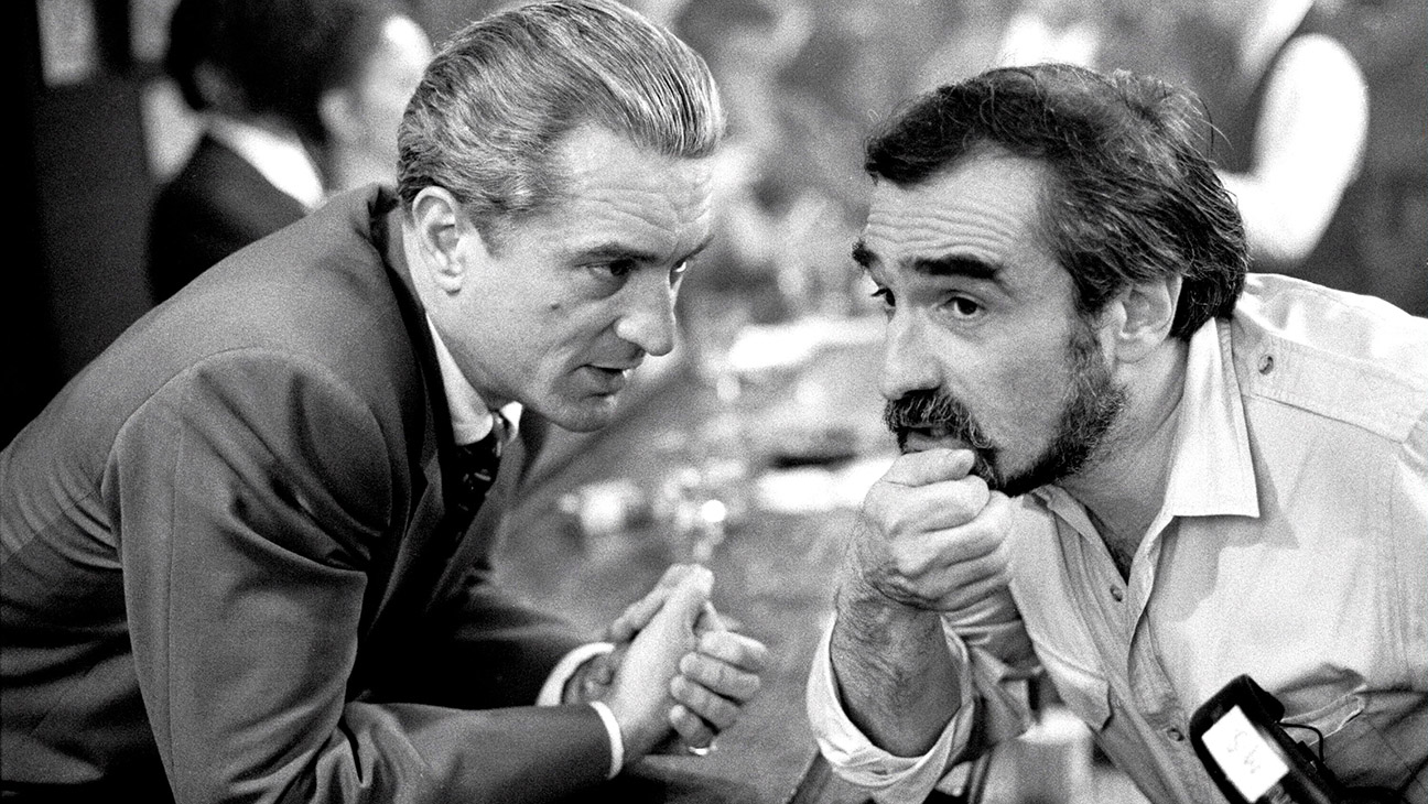 Goodfellas, Robert De Niro, director Martin Scorsese on set, 1990
